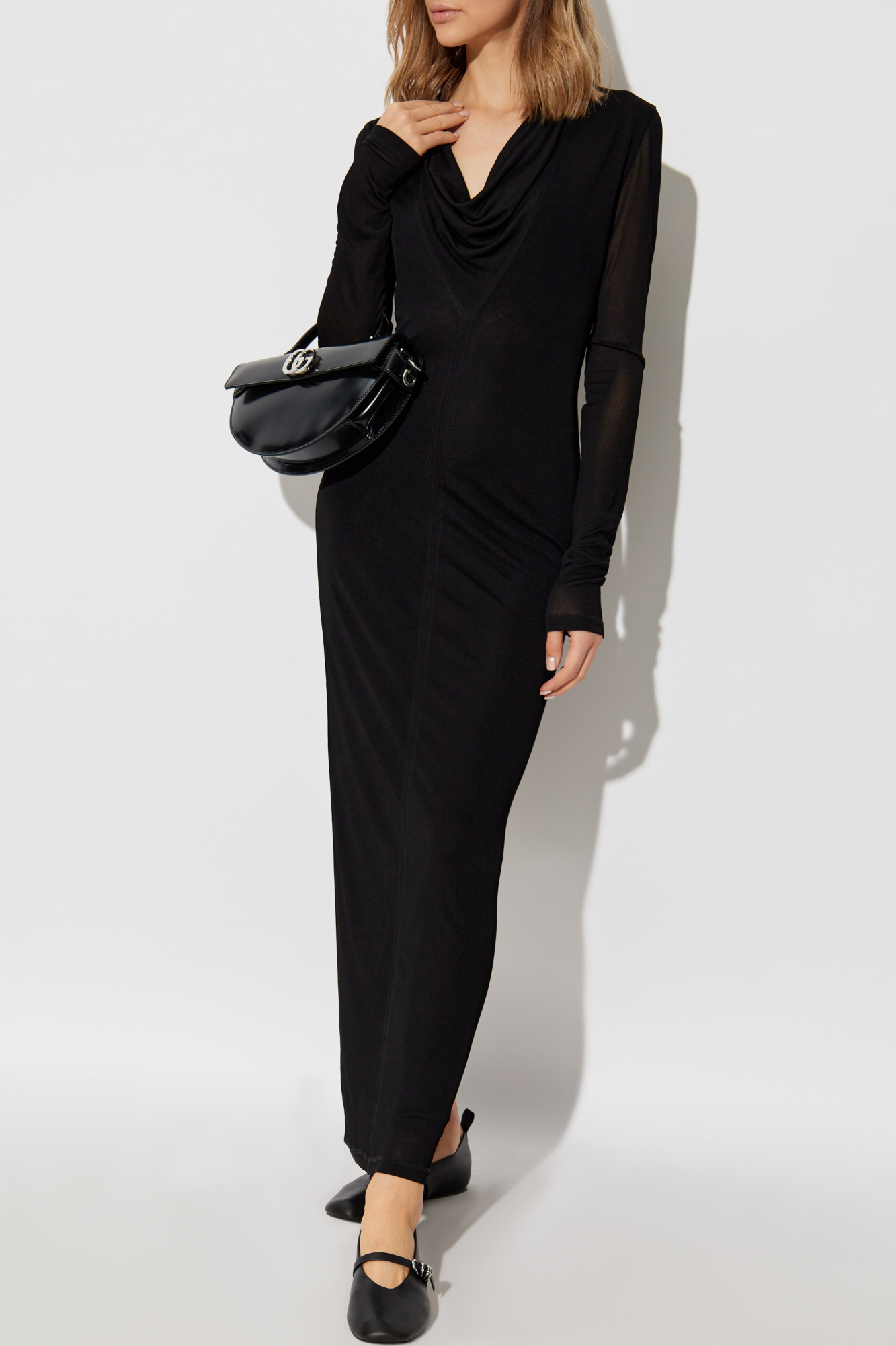 Black Draped dress TOTEME - Vitkac AS